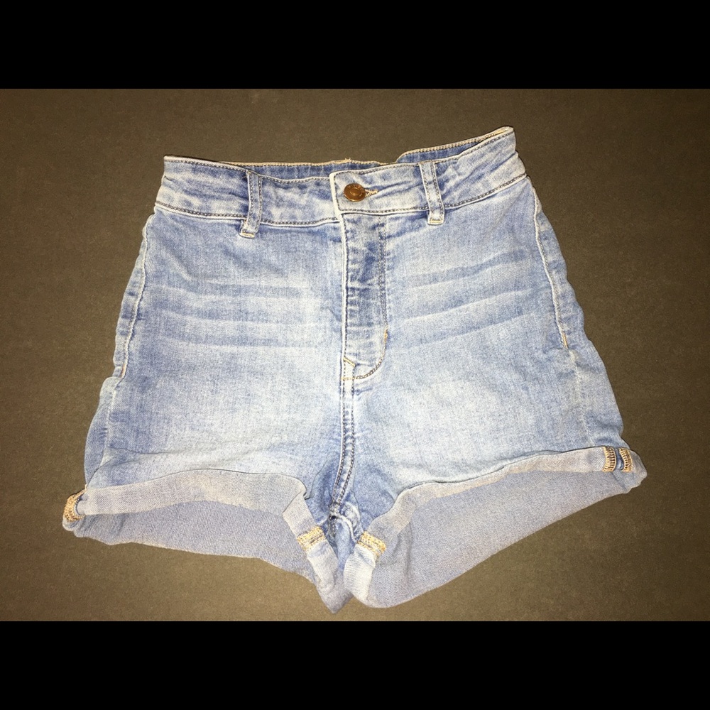 High waisted shorts